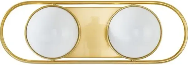 Ettalyn Steel Vanity Multi-Light Wall Sconce - Gold