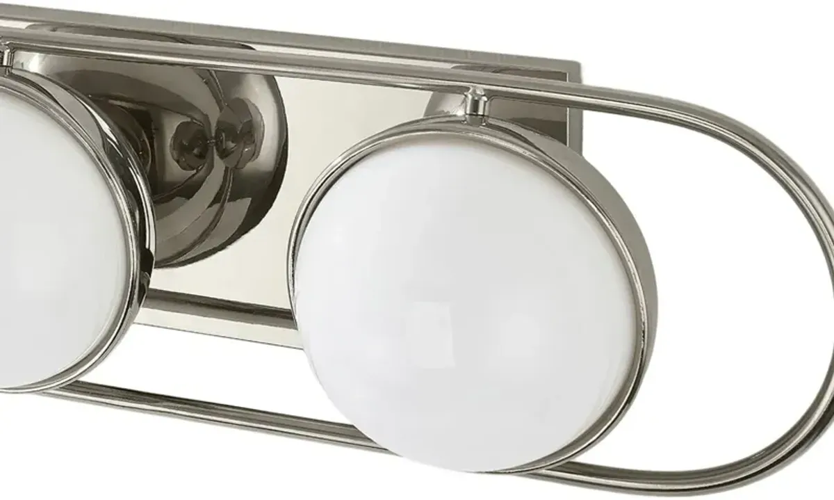 Ettalyn Steel Vanity Multi-Light Wall Sconce - Silver