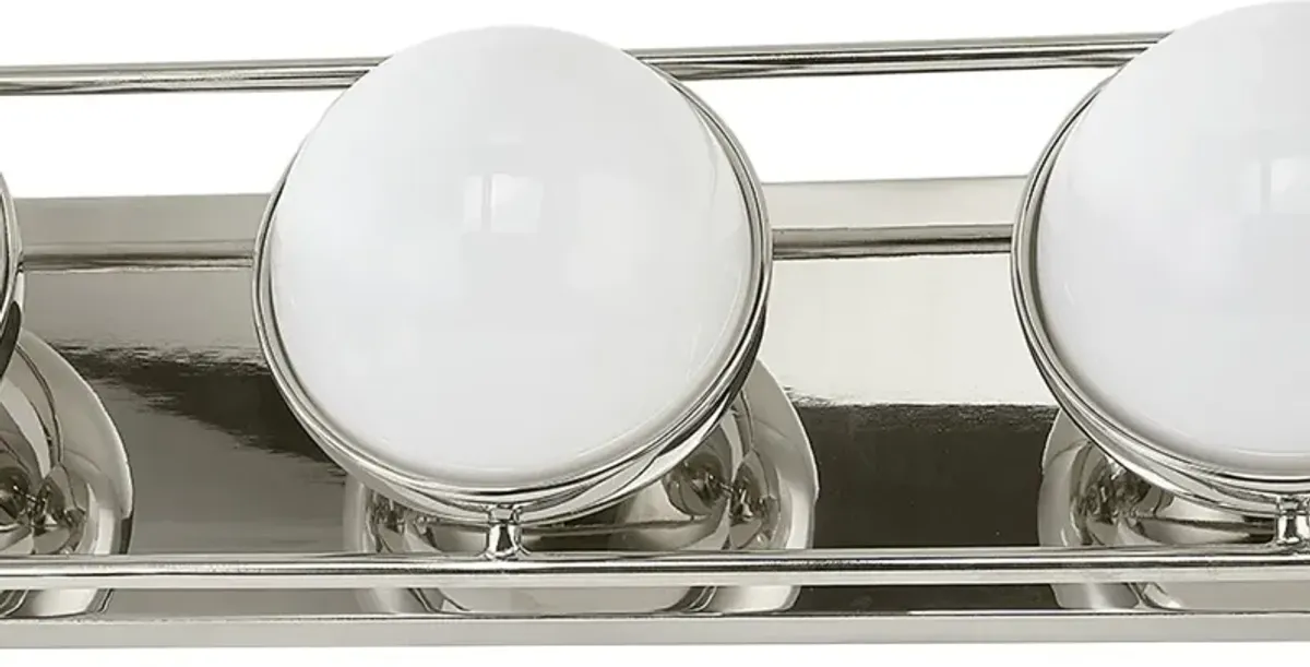Ettalyn Steel Vanity Multi-Light Wall Sconce - Silver