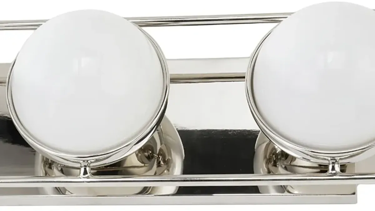 Ettalyn Steel Vanity Multi-Light Wall Sconce - Silver