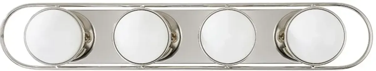 Ettalyn Steel Vanity Multi-Light Wall Sconce - Silver