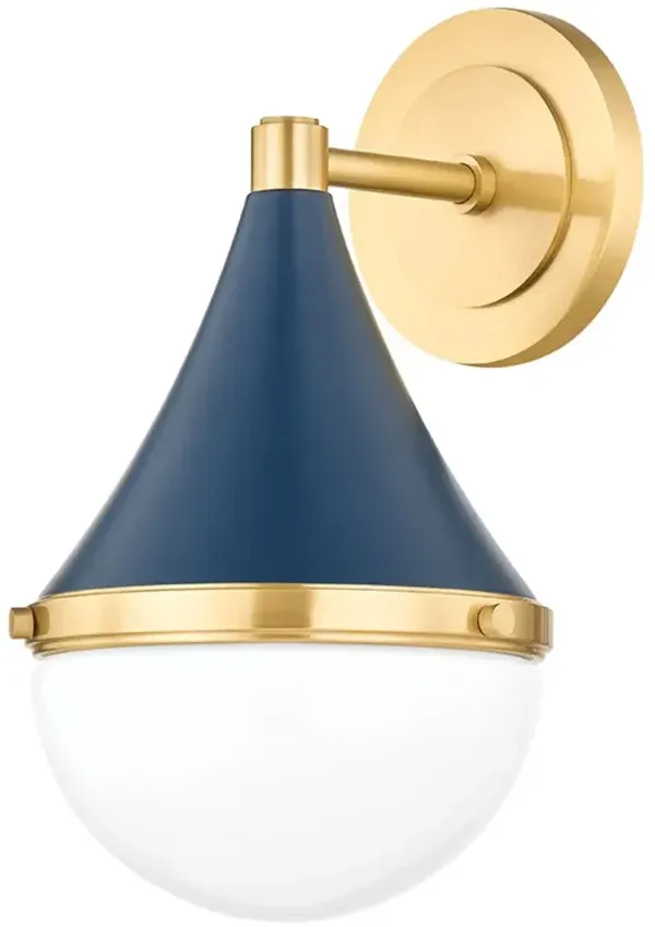 Malika Steel Wall Sconce - Blue