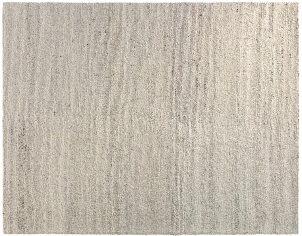 Burch 12'x15' Handmade Rug, Cream/Light Gray