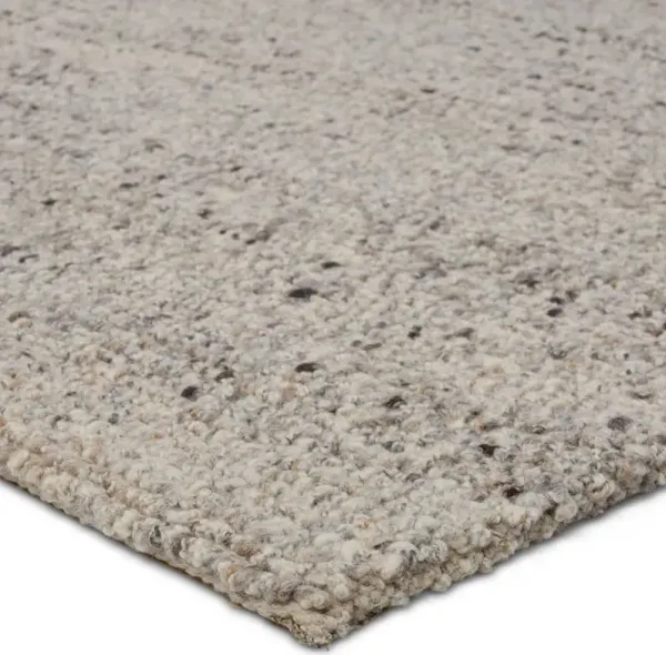 Burch 12'x15' Handmade Rug, Cream/Dark Gray