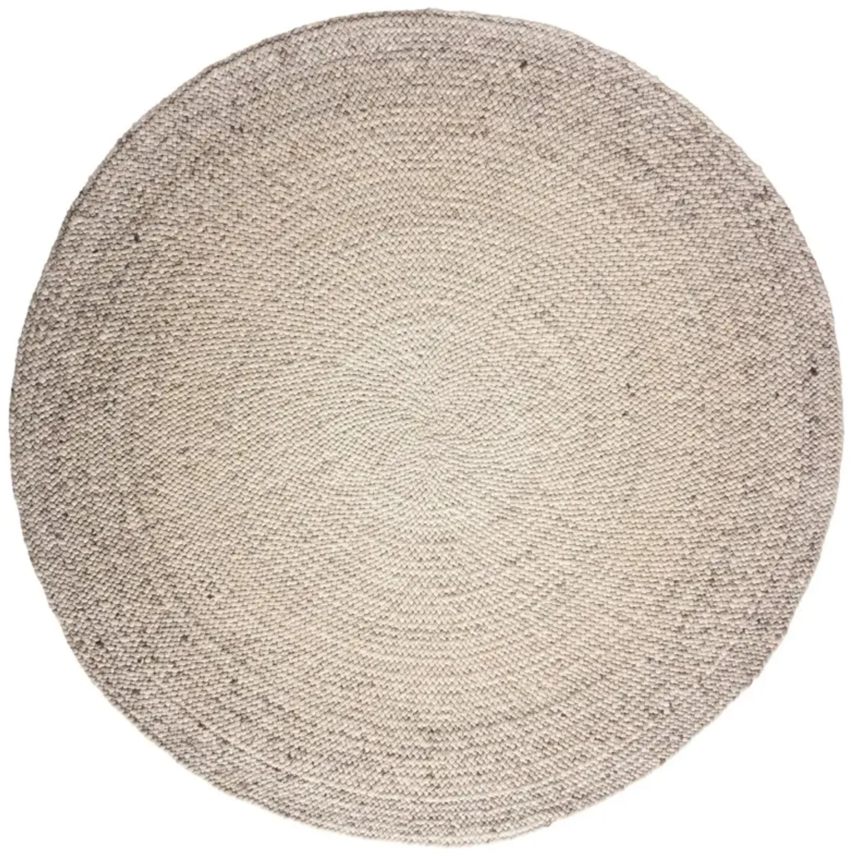 Circadia Hand Woven Round Rug, Beige