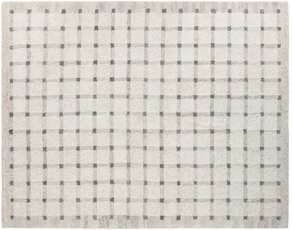 Hilda Tufted Modern Rug, Ivory/Tan