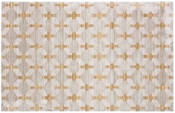 Taylor Contemporary Rug, Gray/Yellow