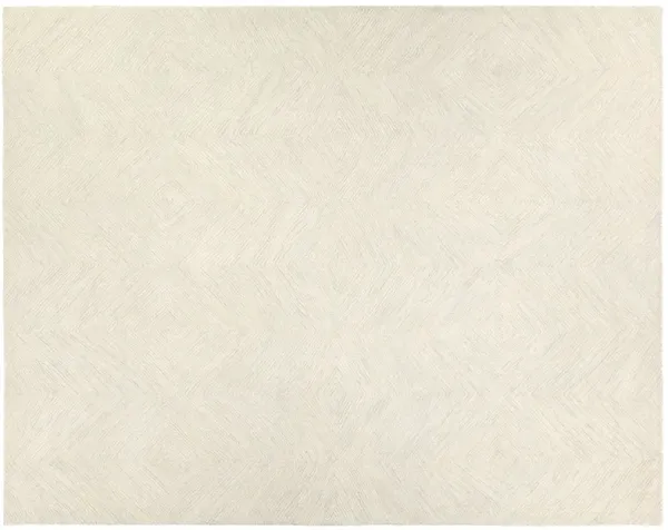 Tulsi Handmade Geometric Rug, Cream