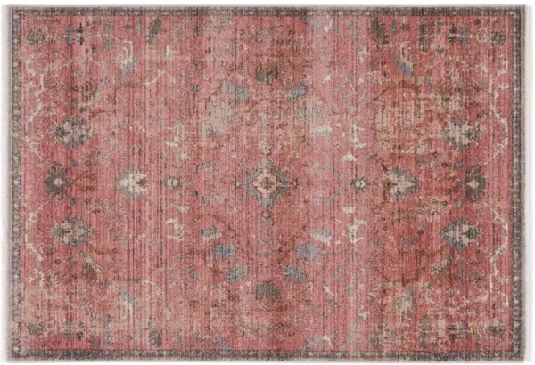 Marcie 9'X12'11" Oriental Rug, Pink
