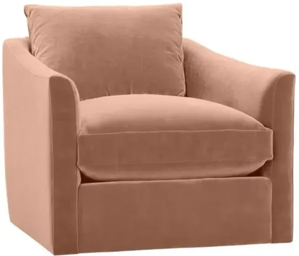 Winslow Velvet Chair - Pink