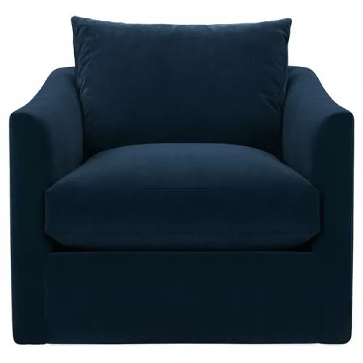 Winslow Velvet Swivel Chair