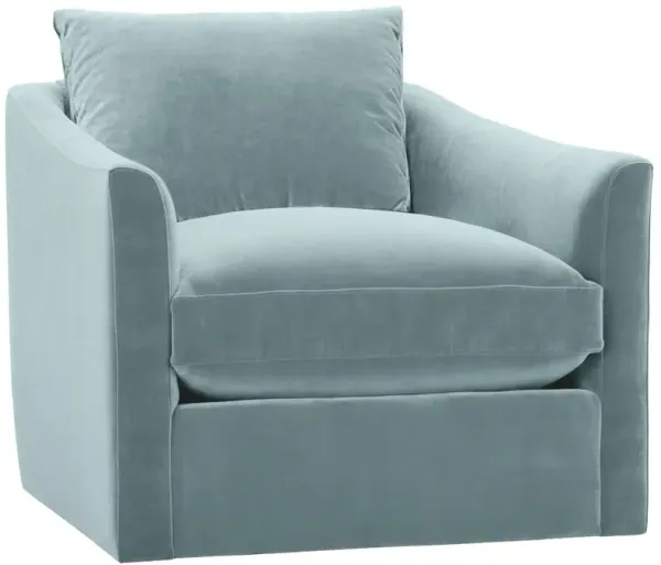 Winslow Velvet Swivel Chair