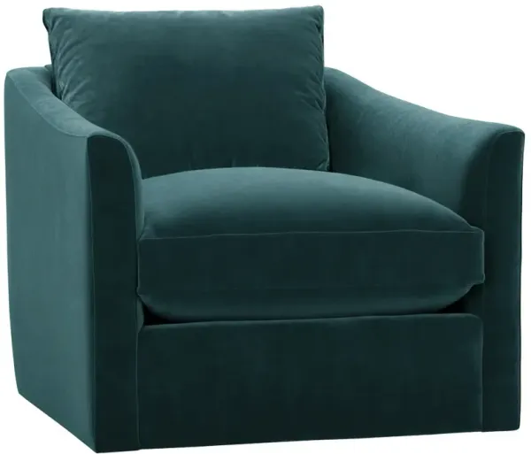 Winslow Velvet Swivel Chair
