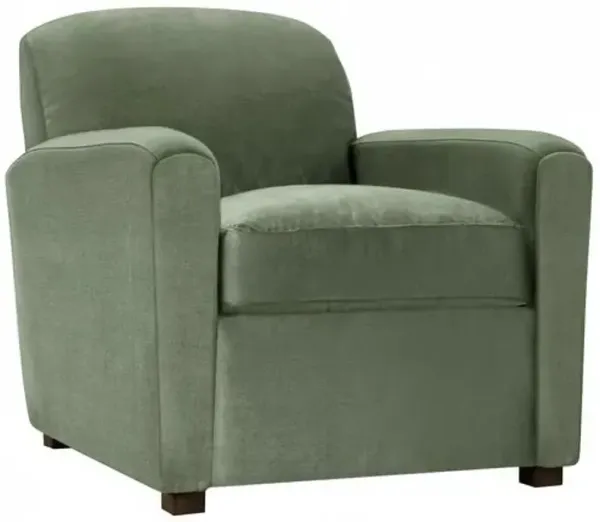 Penrose Velvet Chair - Green
