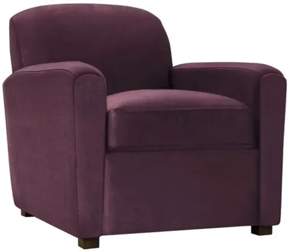 Penrose Velvet Chair - Purple