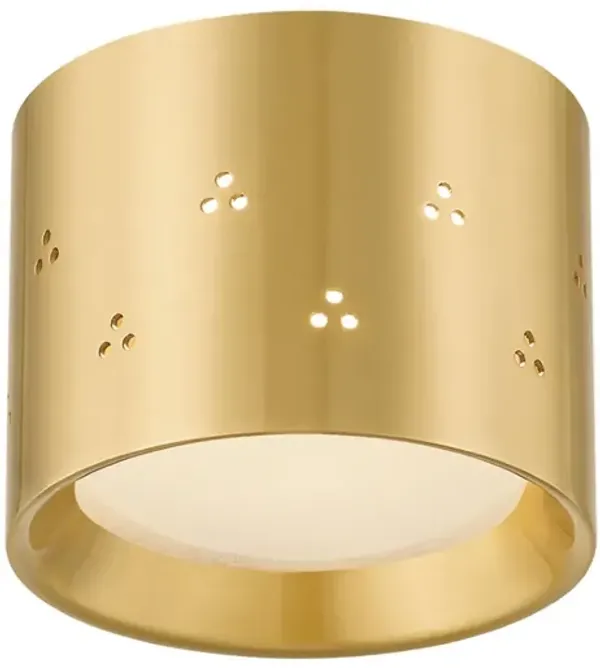 Edisto Flush Mount - Gold