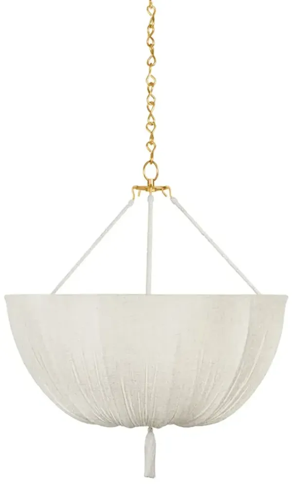 Carolina Pendant - Aged Brass - Gold