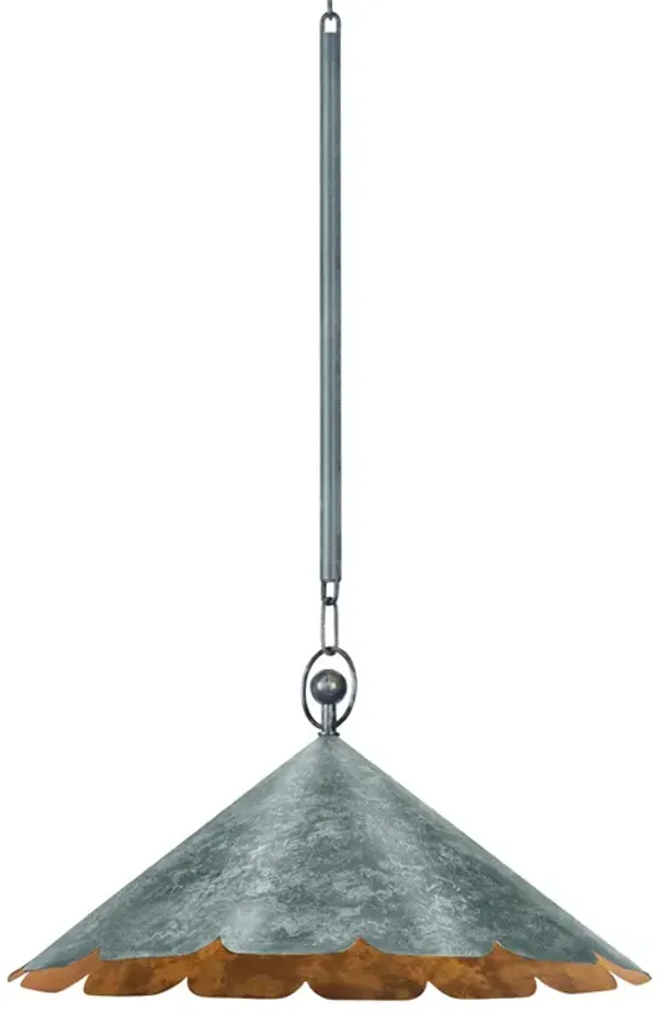 Folly Beach Pendant - Verdigris - Green