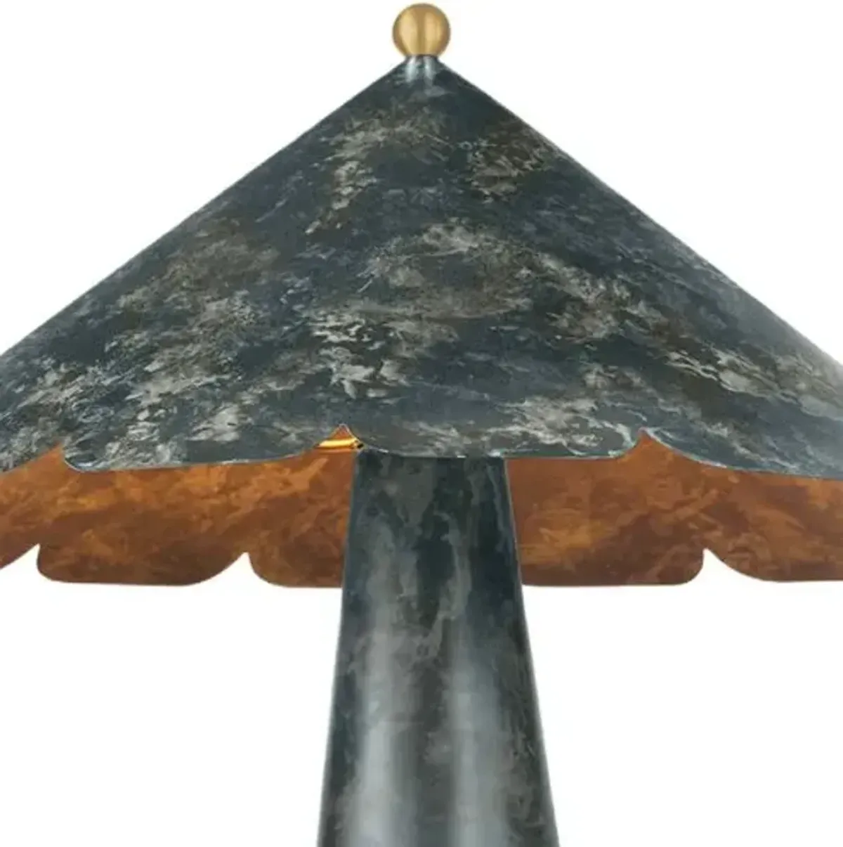 Folly Beach Table Lamp - Verdigris - Green