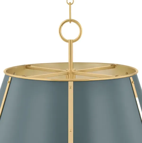 Cambridge Chandelier - Green