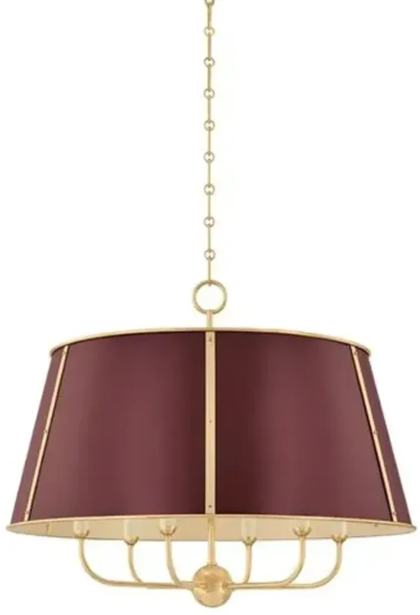 Cambridge Chandelier - Red