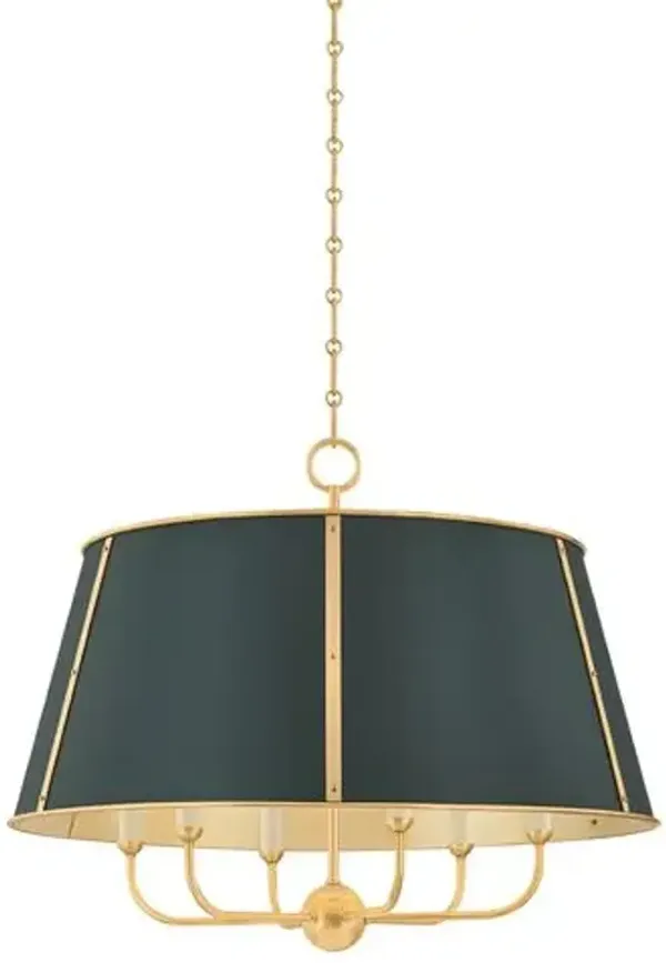 Cambridge Chandelier - Green