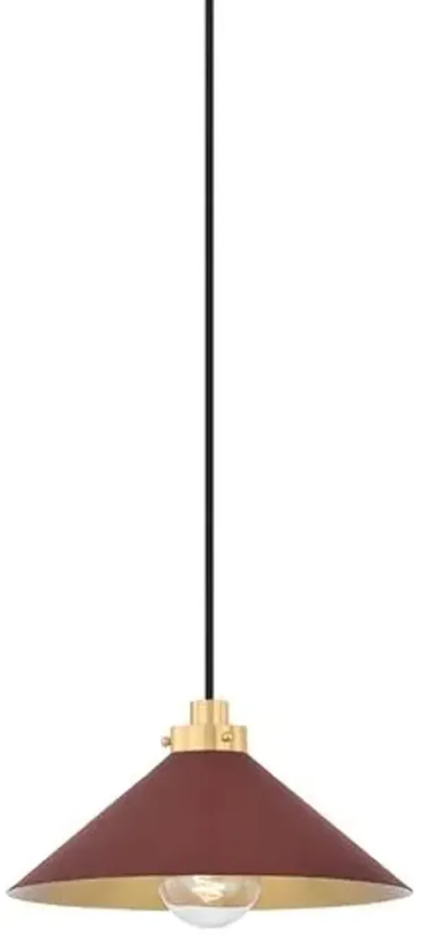 Clivedon Pendant - Red