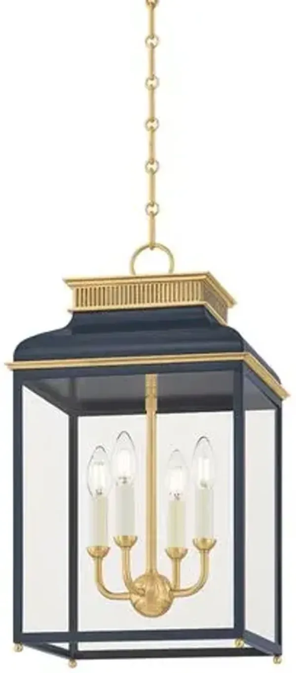 Houghton Lantern - Blue