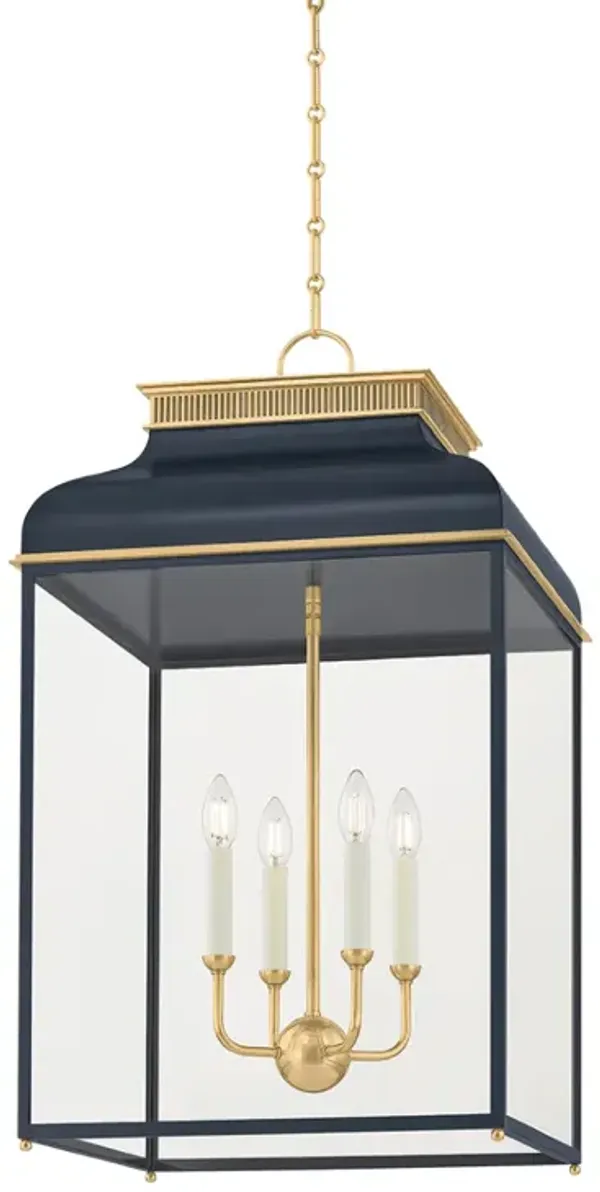 Houghton Lantern - Blue