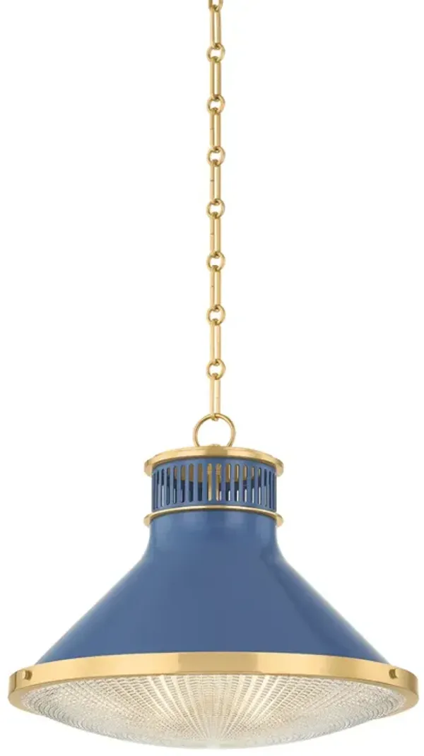 Highclere Pendant - Blue