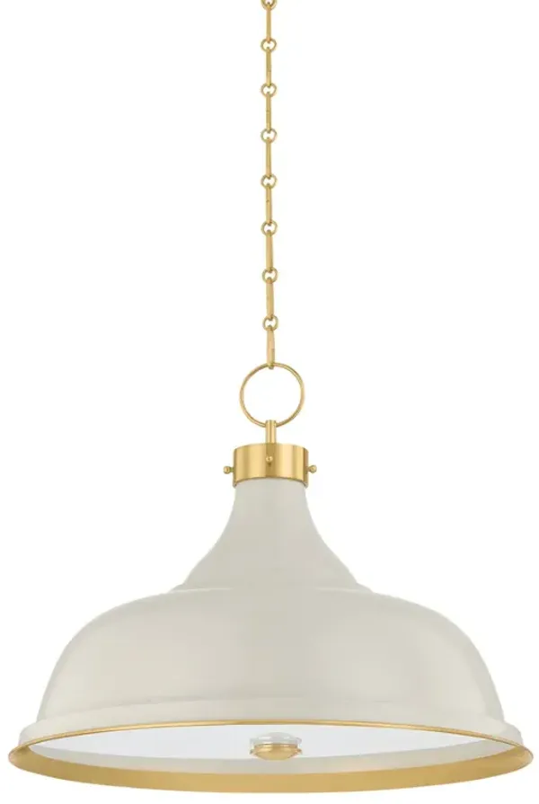 Painted No. 1 Pendant - Multi