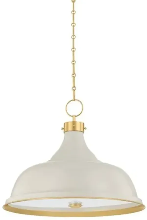 Painted No. 1 Pendant - Multi