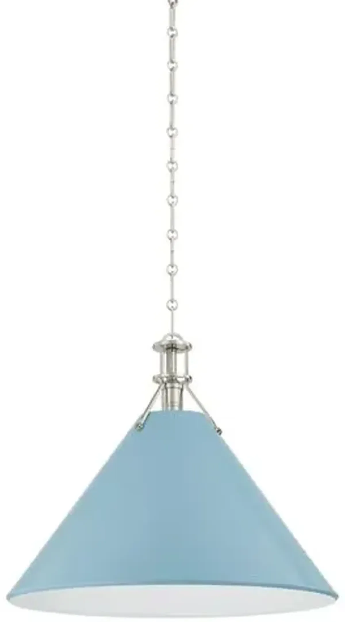 Painted No. 2 Pendant - Blue