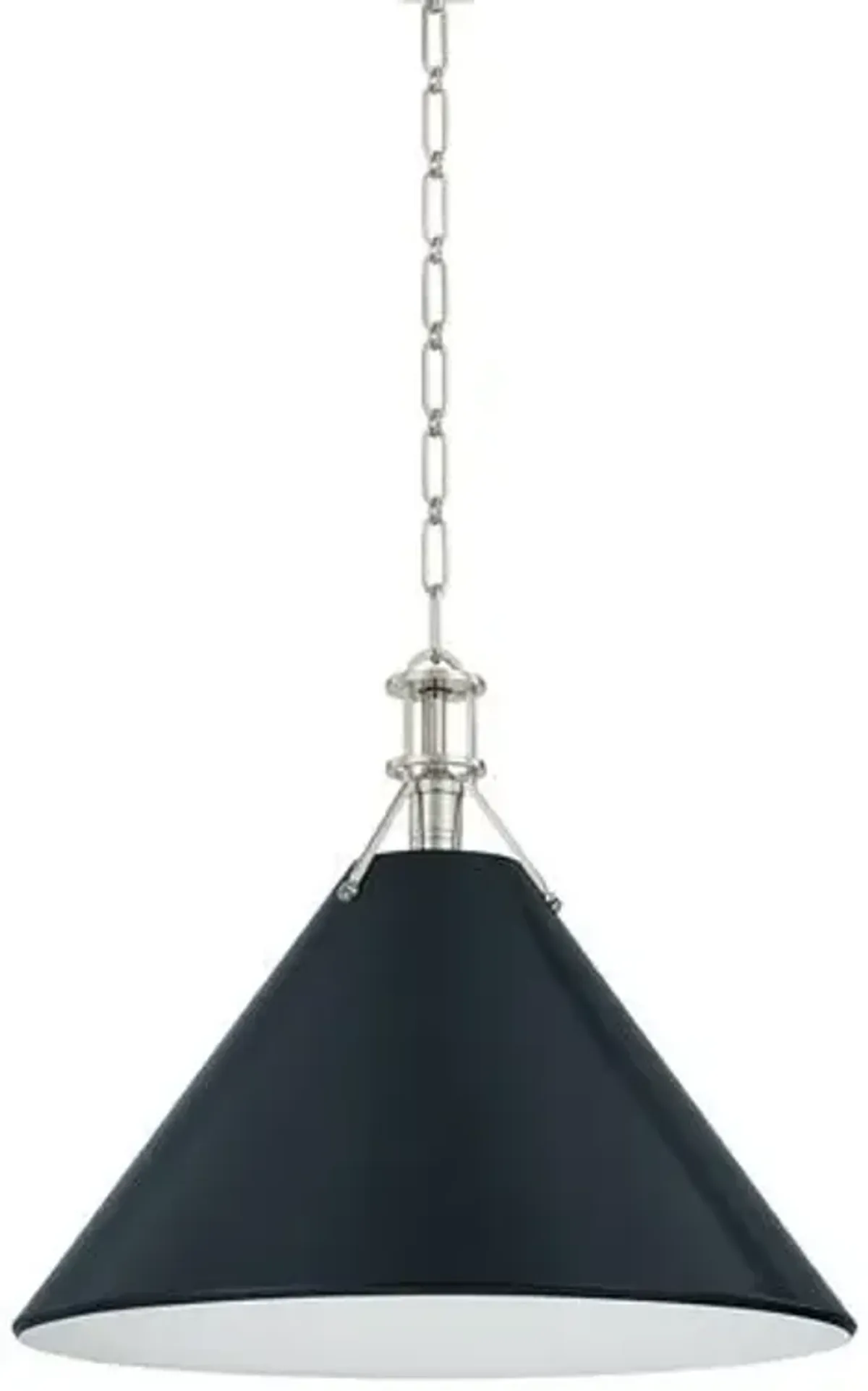 Painted No. 2 Pendant - Blue
