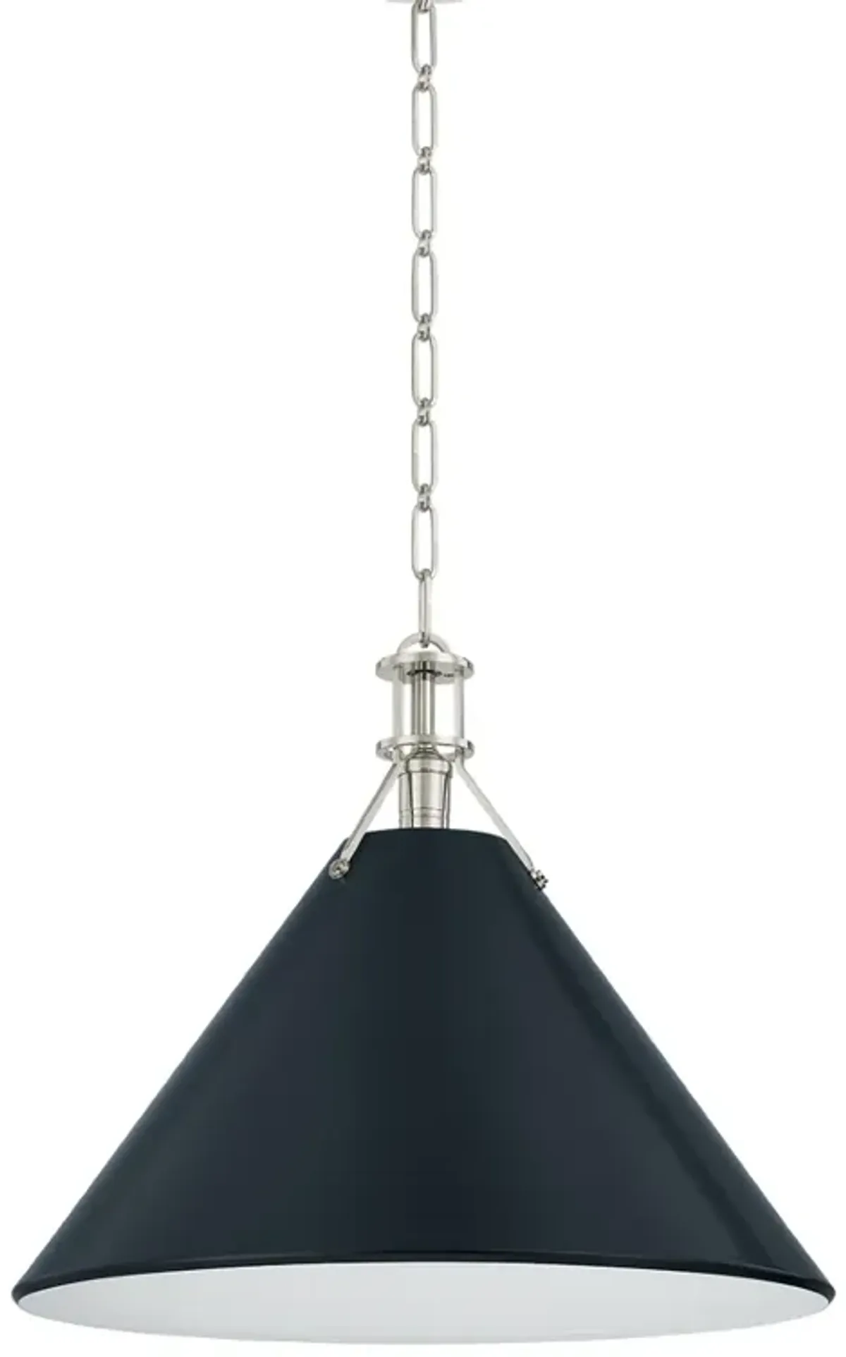 Painted No. 2 Pendant - Blue