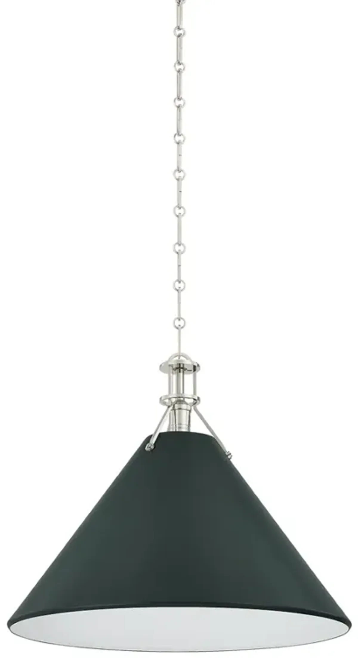 Painted No. 2 Pendant - Green