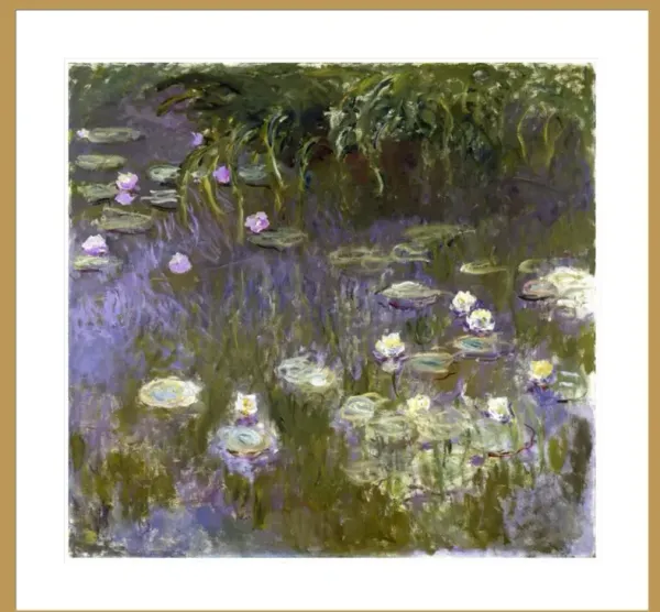 Water Lilies by Claude Monet Framed Print