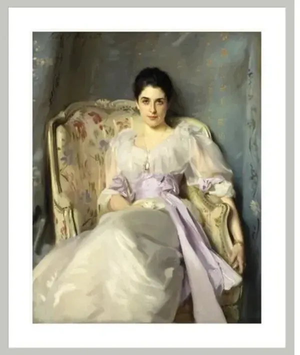 Lady Agnew of Lochnaw (1865 1932) by John Singer Sargent Framed Print - 1000Museums - Multi
