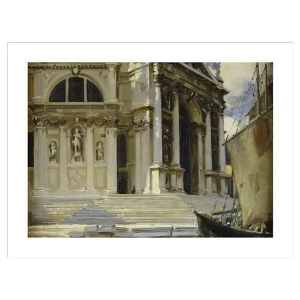 Santa Maria della Salute Venice by John Singer Sargent Framed Print - 1000Museums - Multi