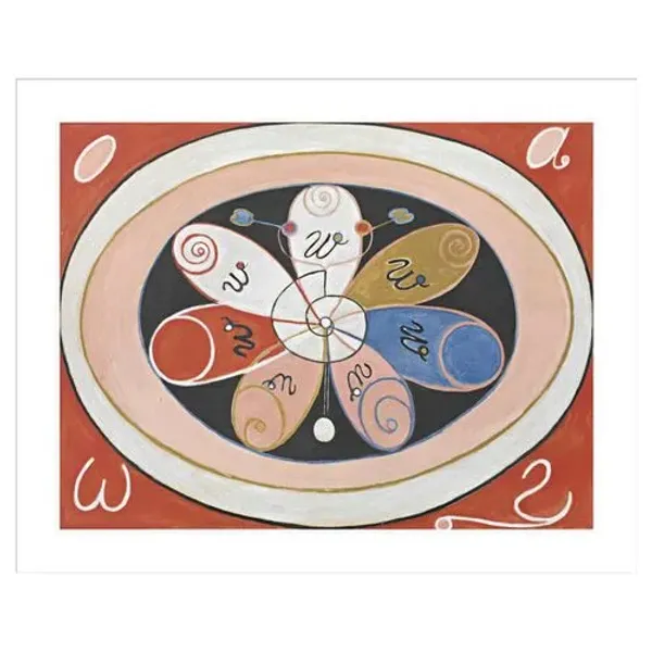 Group VI Evolution No. 15 by Hilma af Klint Framed Print - 1000Museums - Multi