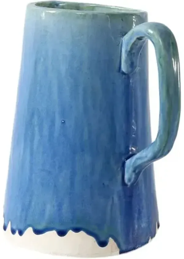 Drip Pitcher - Blue-Green - Multi