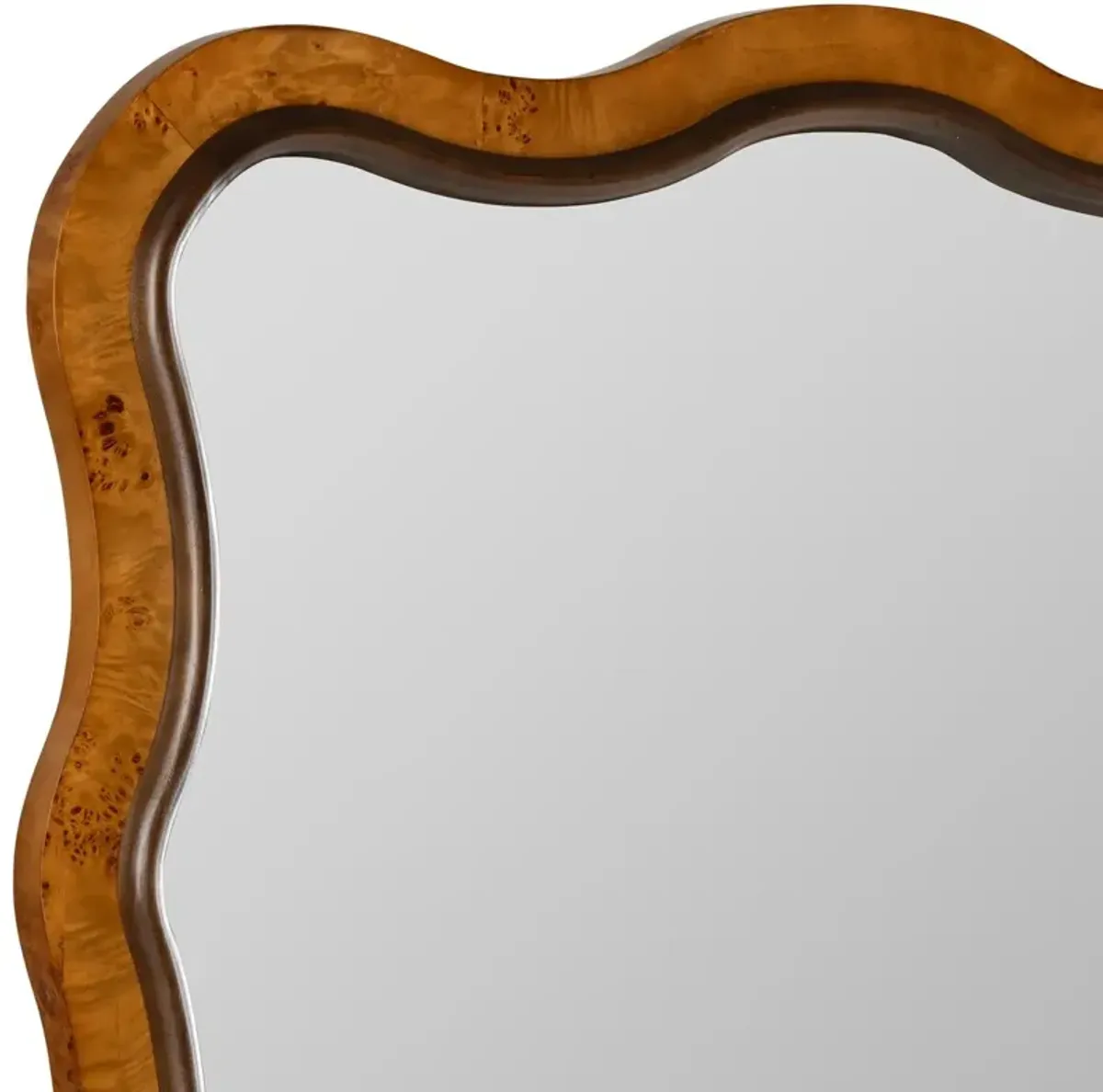 Arabella Wavy Wall Mirror, Natural