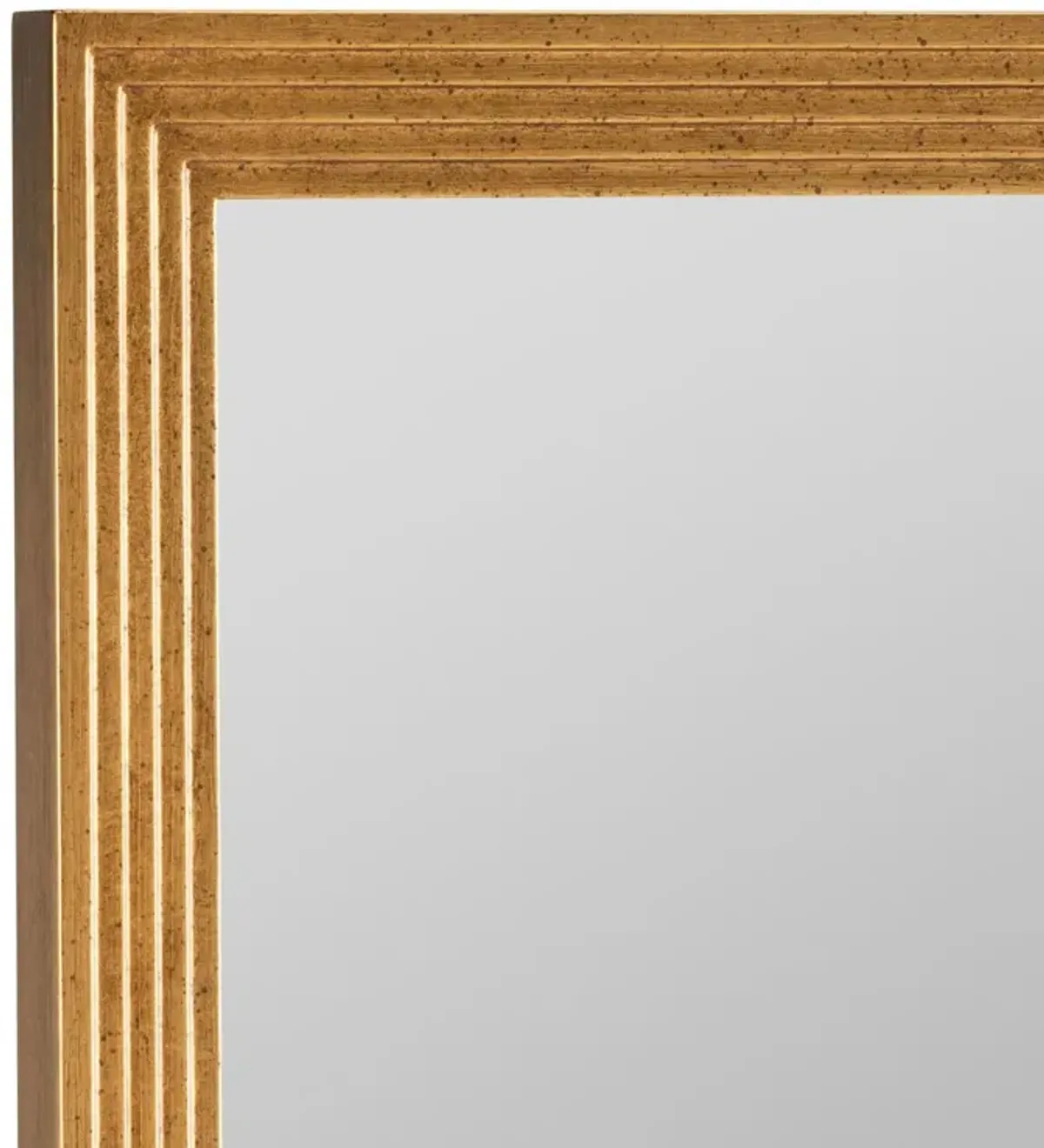 Roux Wall Mirror, Antique Gold