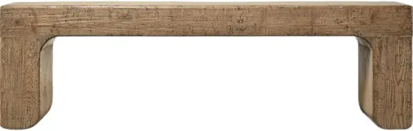 Lorrae 60" Bench, Weathered Gray