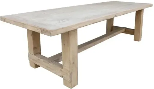 Lumel 35x86 Dining Table - Weathered Natural