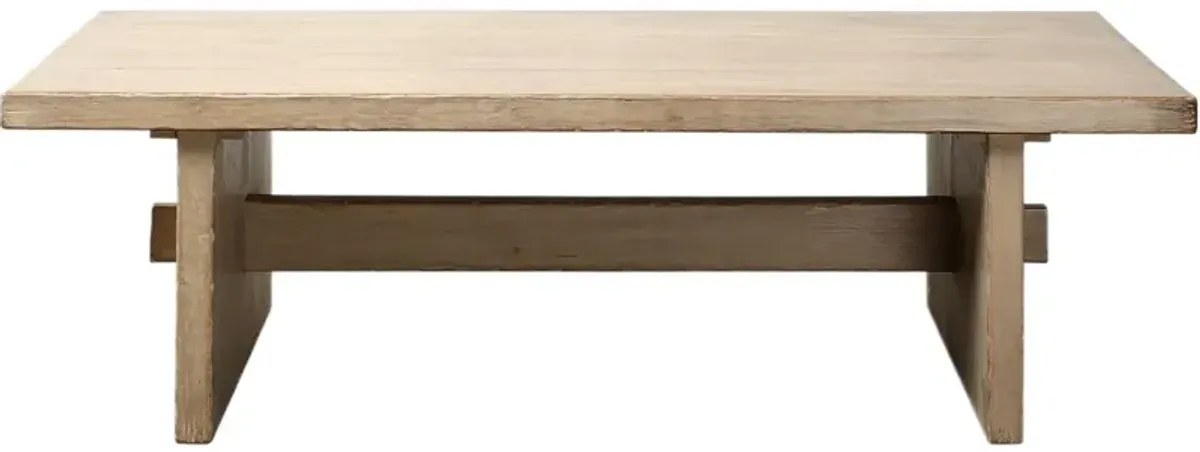 Virelli Coffee Table, Weathered Natural