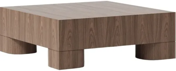 Rilén Square Coffee Table, Walnut