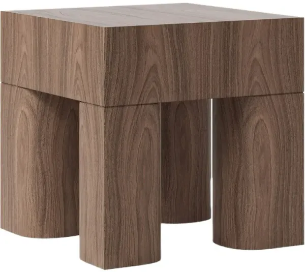 Rilén End Table, Walnut