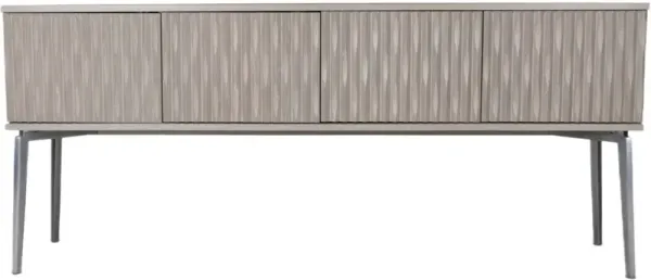 Vayra 4-Door Buffet - Gray
