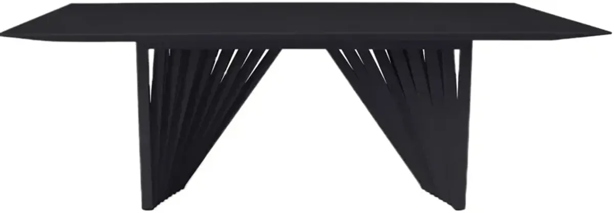 Renin 86.5" Wooden Top Dining Table